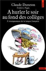 Tapa de A hurler le soir au fond des colleges