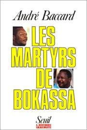 Tapa de Les martyrs de Bokassa
