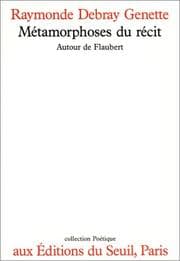 Tapa de Métamorphoses du récit