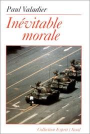 Tapa de Inévitable morale