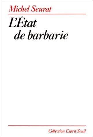 Tapa de L' Etat de barbarie