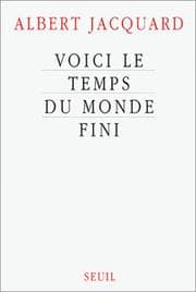Tapa de Voici le temps du monde fini