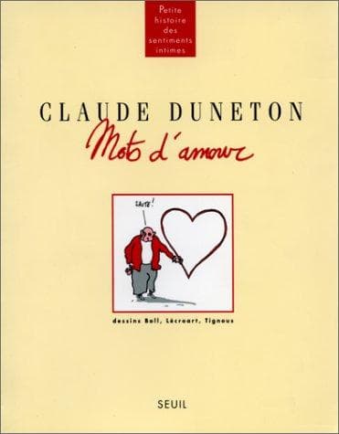 Tapa de Mots d'amour