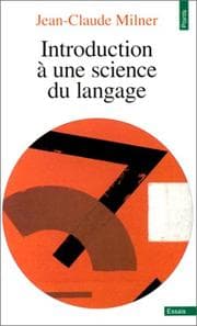 Tapa de Introduction à une science du langage