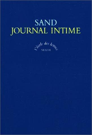 Tapa de Journal intime
