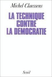 Tapa de La technique contre la démocratie