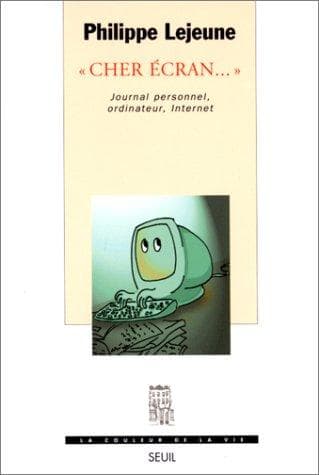 Tapa de "Cher écran-- "