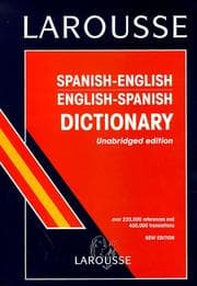 Tapa de Larousse Spanish Dictionary