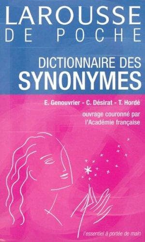 Tapa de Dictionnaire des Synonymes