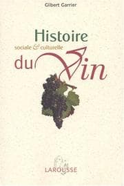 Tapa de Histoire sociale et culturelle du vin