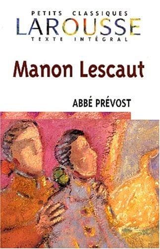 Tapa de Manon Lescaut (Petits Classiques Larousse)