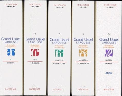 Tapa de Grand Usuel Larousse, Vol. 5 Quercy–