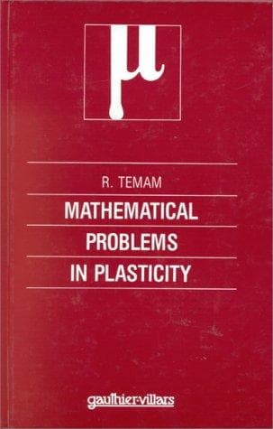 Tapa de Mathematical problems in plasticity