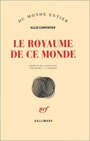 Tapa de Le Royaume de ce monde