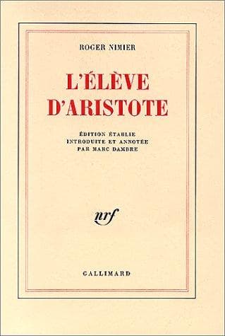 Tapa de L' élève d'Aristote