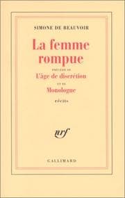 Tapa de Femme Rompue  Monologue ­ L'Age de Discretion