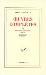Tapa de Oeuvres complètes, tome 6