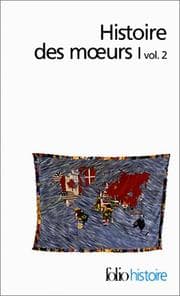 Tapa de Histoire des mÂurs, tome 1, volume 2
