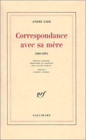 Tapa de Correspondance avec sa mère