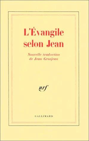 Tapa de L'Evangile selon Jean