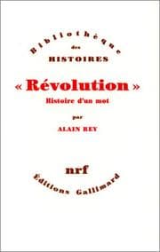Tapa de " Révolution", histoire d'un mot