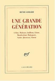 Tapa de Une grande génération