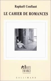 Tapa de Le cahier de romances