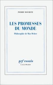 Tapa de Les promesses du monde
