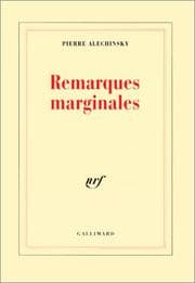 Tapa de Remarques marginales
