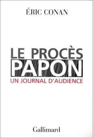 Tapa de Le procès Papon