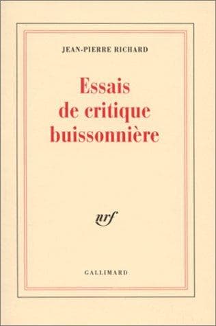 Tapa de Essais de critique buissonnière