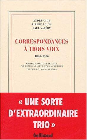 Tapa de Correspondances à trois voix
