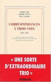 Tapa de Correspondances à trois voix
