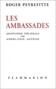 Tapa de Les Ambassades (livre non massicoté)