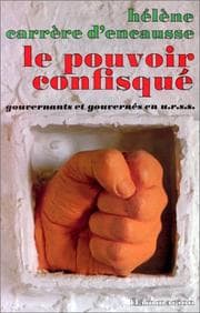 Tapa de Le pouvoir confisqué