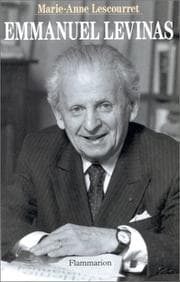 Tapa de Emmanuel Levinas