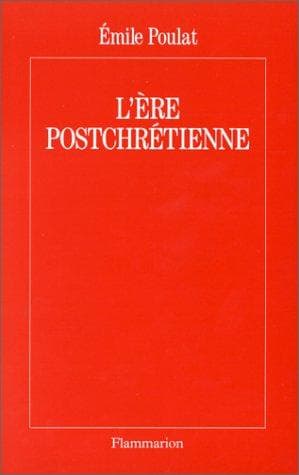 Tapa de L' ère postchrétienne