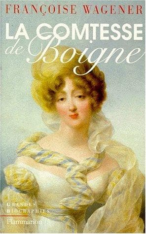 Tapa de La comtesse de Boigne
