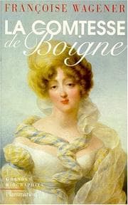 Tapa de La comtesse de Boigne
