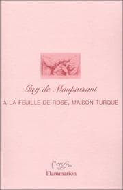 Tapa de A la feuille de rose, maison turque