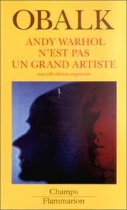 Tapa de Andy Warhol n'est pas un grand artiste, nouvelle édition augmentée