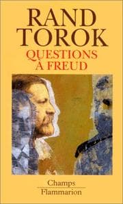 Tapa de Questions à Freud