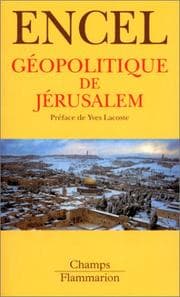 Tapa de Géopolitique de Jérusalem (French Edition)