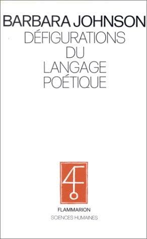 Tapa de Défigurations du langage poétique