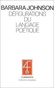 Tapa de Défigurations du langage poétique