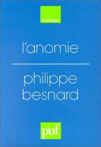 Tapa de L'anomie