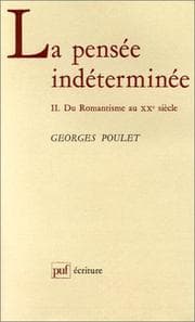 Tapa de La Pensée Indéterminée, Tome 2