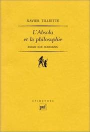 Tapa de L' absolu et la philosophie