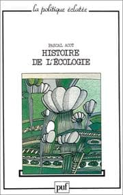 Tapa de Histoire de l'écologie