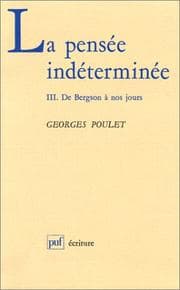Tapa de La pensée indéterminée